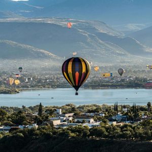 Nuevo Leon, city lake